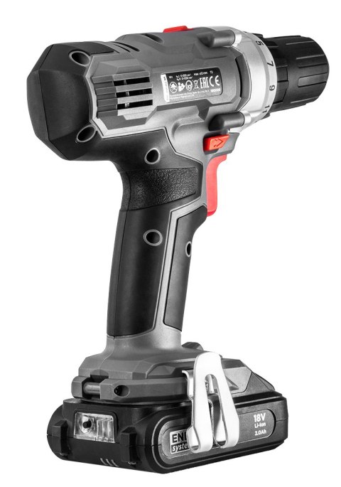 WIERTARKO-WKRĘTARKA AKUMULATOROWA ENERGY+ 18V, LI-ION, UCHWYT 13 MM, 2 AKU 2AH, ŁAD, WALIZKA WIERTARKO-WKRĘTARKA AKUMULATOROWA ENERGY+ 18V, LI-ION, UCHWYT 13 MM, 2 AKU 2AH, ŁAD, WALIZKA