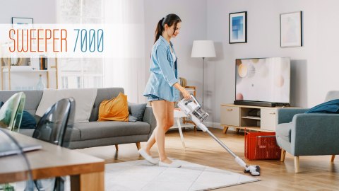 ODKURZACZ AKUMULATOROWY 2W1 TEESA SWEEPER 7000 ODKURZACZ AKUMULATOROWY 2W1 TEESA SWEEPER 7000