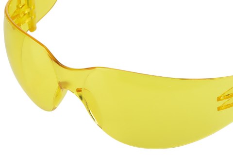 OKULARY OCHRONNE, ŻÓŁTE SOCZEWKI, KLASA OD PORNOSCI F OKULARY OCHRONNE, ŻÓŁTE SOCZEWKI, KLASA OD PORNOSCI F