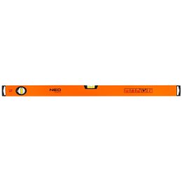 POZIOMNICA ALUMINIOWA, 2 LIBELLE, FREZOWANA DOLNA  POWIERZCHNIA, 80 CM