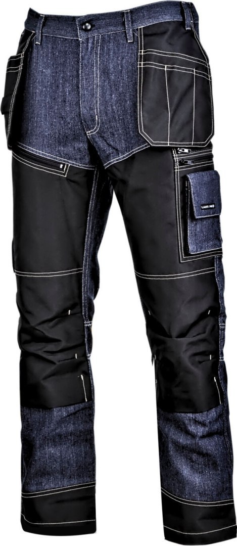 S PODNIE JEANSOWE NIEBIESKIE ZE WZMOCNIENIAMI, "2xL",CE,LAHTI S PODNIE JEANSOWE NIEBIESKIE ZE WZMOCNIENIAMI, "2xL",CE,LAHTI