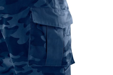 S PODNIE ROBOCZE CAMO NAVY, ROZMIAR XS S PODNIE ROBOCZE CAMO NAVY, ROZMIAR XS