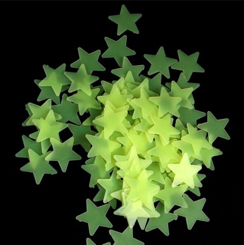 AG683 GWIAZDKI FLUORESCENCYJNE 100 SZT AG683 GWIAZDKI FLUORESCENCYJNE 100 SZT