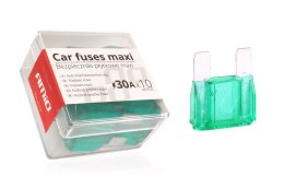 BEZ PIECZNIKI SAMOCHODOWE MAxI 10 SZT 30A AMIO-02325