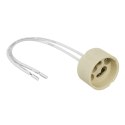 GNIAZDO  PRZYŁĄCZENIOWE MACLEAN, O PRAWKA CERAMICZNA GU10, 250V~, MAx.  PRĄD ZNAMIONOWY 2A, DŁUGOŚĆ  PRZEWODU 14CM, MCE428