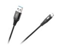 KABEL USB - USB MICRO REBEL 100 CM CZARNY