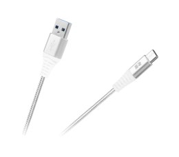KABEL USB - USB TY PU C REBEL 100 CM BIAŁY
