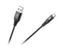KABEL USB - USB TY PU C REBEL 100 CM CZARNY