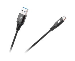 KABEL USB - USB TY PU C REBEL 100 CM CZARNY