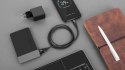 KABEL USB - USB TY PU C REBEL 50 CM CZARNY
