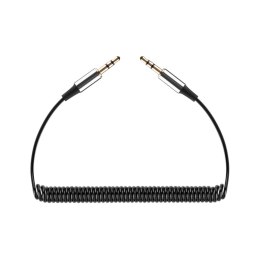 KABEL AUDIO JACK 3.5 WTYK - WTYK REBEL S PIRALA 100 CM