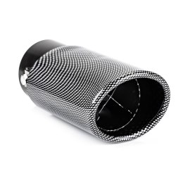 KOŃCÓWKA TŁUMIKA WYDECHU STAL NIERDZEWNA MT 020C CARBON AMIO-02350