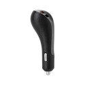ŁADOWARKA SAMOCHODOWA REBEL 2xUSB 5100MA 15W Z FUNKCJĄ QUICK CHARGE 3.0