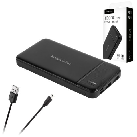 POWERBANK KRUGER&MATZ 10000 MAH LI- POL POWERBANK KRUGER&MATZ 10000 MAH LI- POL