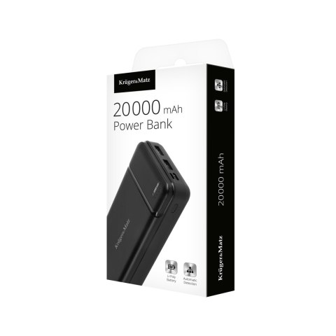 POWERBANK KRUGER&MATZ 20000 MAH LI- POL POWERBANK KRUGER&MATZ 20000 MAH LI- POL