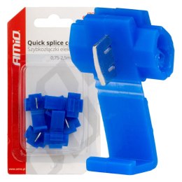 SZYBKOZŁĄCZKI ELEKTRYCZNE 0,75-2,5MM2 15A 5 SZT. BLISTER AMIO-02341