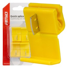 SZYBKOZŁĄCZKI ELEKTRYCZNE 04-6MM2 24A 4 SZT. BLISTER AMIO-02342