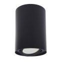 TUBA / O PRAWA NATYNKOWA MACLEAN,  PUNKTOWA, HALOGENOWA, OKRĄGŁA, ALUMINIOWA, GU10, 80x115MM, KOLOR CZARNY, MCE422 B