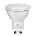 ŻARÓWKA LED MACLEAN, GU10, 7W, 220-240V~, 50/60HZ, BARWA CIE PŁA BIAŁA, 3000K, 490 LUMENÓW, MCE437 WW