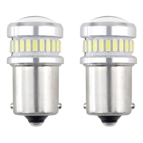 ŻARÓWKI LED CANBUS 3014 24SMD + 3030 6SMD BA15S P21W R10W R5W WHITE 12V 24V AMIO-02448 ŻARÓWKI LED CANBUS 3014 24SMD + 3030 6SMD BA15S P21W R10W R5W WHITE 12V 24V AMIO-02448