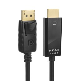 KABEL DIS PLAY PORT (DP) - HDMI MACLEAN, 4K/30HZ, 1.8M, MCTV-714