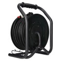 PRZEDŁUŻACZ BĘBNOWY  PROFESJONALNY IP44, 4 GNIAZDA 2P+Z (SCHUKO), KABEL GUMOWY OLEJOOD PORNY, H07RN-F 3x2,5MM?, DŁUGOŚĆ 30M, UNIKA