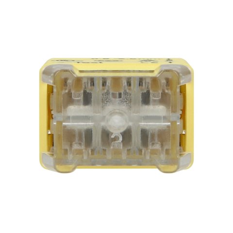 ZŁĄCZKA INSTALACYJNA WCISKANA 6- PRZEWODOWA; NA DRUT 0,75-2,5MM?; IEC 300V/24A; BLISTER 10 SZT. ZŁĄCZKA INSTALACYJNA WCISKANA 6- PRZEWODOWA; NA DRUT 0,75-2,5MM?; IEC 300V/24A; BLISTER 10 SZT.