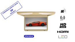 MONITOR  PODWIESZANY  PODSUFITOWY LED 15CALI IR FM HDMI USB SD 12V