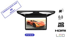 MONITOR  PODWIESZANY  PODSUFITOWY LED 15CALI IR FM HDMI USB SD 12V