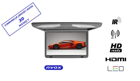 MONITOR PODWIESZANY PODSUFITOWY LED 15CALI IR FM HDMI USB SD 12V MONITOR PODWIESZANY PODSUFITOWY LED 15CALI IR FM HDMI USB SD 12V
