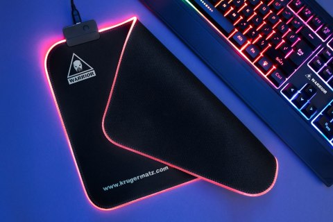 PODKŁADKA POD MYSZ LED KRUGER&MATZ WARRIOR PODKŁADKA POD MYSZ LED KRUGER&MATZ WARRIOR