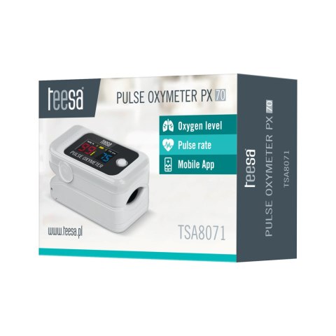 PULSOKSYMETR NA PALCOWY BT PX70 PULSOKSYMETR NA PALCOWY BT PX70