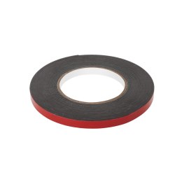TAŚMA  PIANKOWA DWUSTRONNA REBEL (1 MM x 10 MM x 10 M) CZARNA