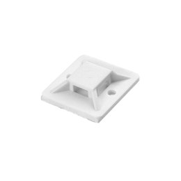 UCHWYT O PASKI KABLOWEJ, SAMO PRZYLE PNY, 30x30 MM, BIAŁY, 50 SZTUK
