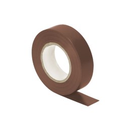 ZESTAW 10 TAŚM IZOLACYJNYCH 19MM, BRĄZOWA, UNIE PALNIONA, GRUBOŚĆ 0,13MM, DŁUGOŚĆ 20M