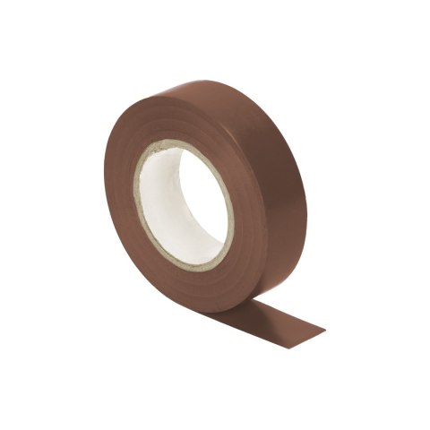 ZESTAW 10 TAŚM IZOLACYJNYCH 19MM, BRĄZOWA, UNIE PALNIONA, GRUBOŚĆ 0,13MM, DŁUGOŚĆ 20M ZESTAW 10 TAŚM IZOLACYJNYCH 19MM, BRĄZOWA, UNIE PALNIONA, GRUBOŚĆ 0,13MM, DŁUGOŚĆ 20M