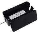 AG381A ORGANIZER NA KABLE LISTWY CZARNY