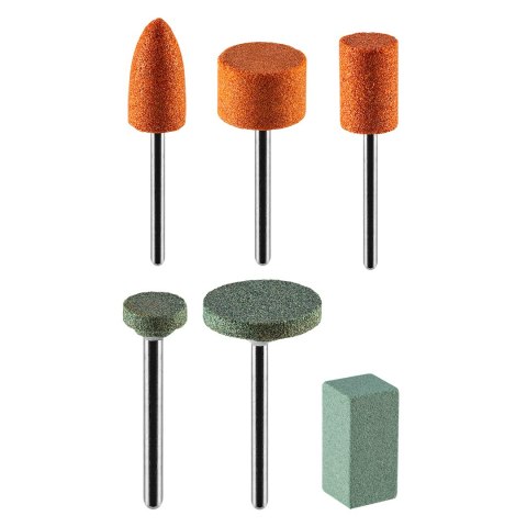 AKCESORIA DO MINISZLIFIERKI, KAMIENIE SZLIFIERSKIE, ZESTAW 11 SZT. AKCESORIA DO MINISZLIFIERKI, KAMIENIE SZLIFIERSKIE, ZESTAW 11 SZT.