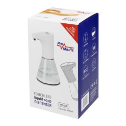 AUTOMATYCZNY DOZOWNIK PROMEDIx,  POJEMNIK DYS PENSER DO  PŁYNNYCH MYDEŁ,  PŁYNÓW DEZYNFEKUJĄCYCH, 480ML, 4xAA PR-530