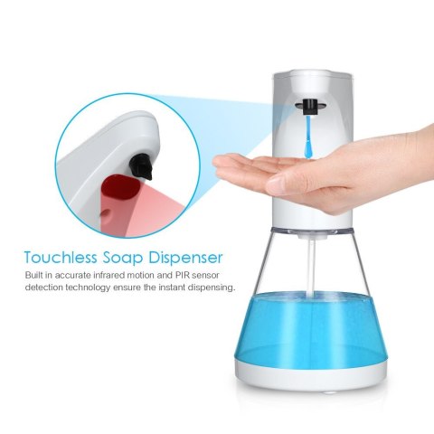 AUTOMATYCZNY DOZOWNIK PROMEDIx, POJEMNIK DYS PENSER DO PŁYNNYCH MYDEŁ, PŁYNÓW DEZYNFEKUJĄCYCH, 480ML, 4xAA PR-530 AUTOMATYCZNY DOZOWNIK PROMEDIx, POJEMNIK DYS PENSER DO PŁYNNYCH MYDEŁ, PŁYNÓW DEZYNFEKUJĄCYCH, 480ML, 4xAA PR-530