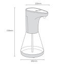 AUTOMATYCZNY DOZOWNIK PROMEDIx,  POJEMNIK DYS PENSER DO  PŁYNNYCH MYDEŁ,  PŁYNÓW DEZYNFEKUJĄCYCH, 480ML, 4xAA PR-530
