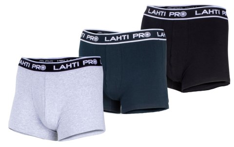 BOKSERKI MĘSKIE CZARNE, SZARE, GRANAT., 3 PARY, "2xL", LAHTI BOKSERKI MĘSKIE CZARNE, SZARE, GRANAT., 3 PARY, "2xL", LAHTI