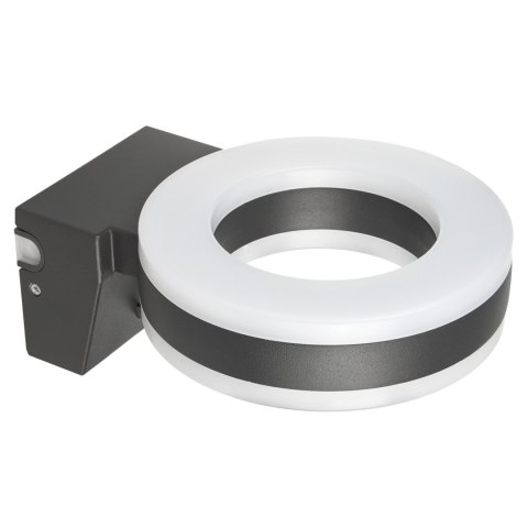LAM PA LED MACLEAN, ŚCIENNA, Z CZUJNIKIEM PIR, PC+ALU, 20W, 1700LM, IP65, NEUTRAL WHITE 4000K, SZARA, MCE365 LAM PA LED MACLEAN, ŚCIENNA, Z CZUJNIKIEM PIR, PC+ALU, 20W, 1700LM, IP65, NEUTRAL WHITE 4000K, SZARA, MCE365