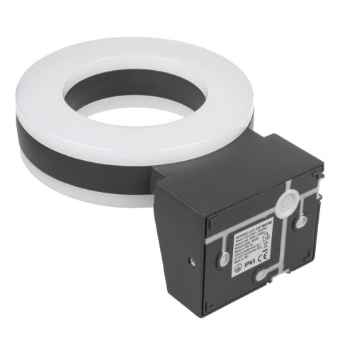 LAM PA LED MACLEAN, ŚCIENNA, Z CZUJNIKIEM PIR, PC+ALU, 20W, 1700LM, IP65, NEUTRAL WHITE 4000K, SZARA, MCE365 LAM PA LED MACLEAN, ŚCIENNA, Z CZUJNIKIEM PIR, PC+ALU, 20W, 1700LM, IP65, NEUTRAL WHITE 4000K, SZARA, MCE365