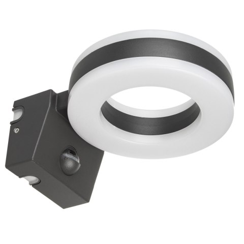 LAM PA LED MACLEAN, ŚCIENNA, Z CZUJNIKIEM PIR, PC+ALU, 20W, 1700LM, IP65, NEUTRAL WHITE 4000K, SZARA, MCE365 LAM PA LED MACLEAN, ŚCIENNA, Z CZUJNIKIEM PIR, PC+ALU, 20W, 1700LM, IP65, NEUTRAL WHITE 4000K, SZARA, MCE365