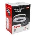 LAM PA LED MACLEAN, ŚCIENNA, Z CZUJNIKIEM PIR, PC+ALU, 20W, 1700LM, IP65, NEUTRAL WHITE 4000K, SZARA, MCE365