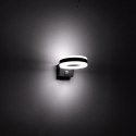 LAM PA LED MACLEAN, ŚCIENNA, Z CZUJNIKIEM PIR, PC+ALU, 20W, 1700LM, IP65, NEUTRAL WHITE 4000K, SZARA, MCE365