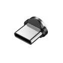 MAGNETYCZNY KABEL MACLEAN, KĄTOWY, WS PIERA FAST CHARGING, USB C 3W1, 9V/2A, 5V/3A, NYLONOWY O PLOT W KOLORZE CZARNYM, 2M, MCE47