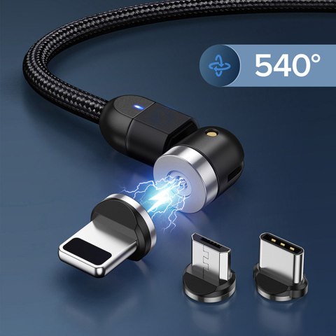 MAGNETYCZNY KABEL MACLEAN, KĄTOWY, WS PIERA FAST CHARGING, USB C 3W1, 9V/2A, 5V/3A, NYLONOWY O PLOT W KOLORZE CZARNYM, 2M, MCE47 MAGNETYCZNY KABEL MACLEAN, KĄTOWY, WS PIERA FAST CHARGING, USB C 3W1, 9V/2A, 5V/3A, NYLONOWY O PLOT W KOLORZE CZARNYM, 2M, MCE47