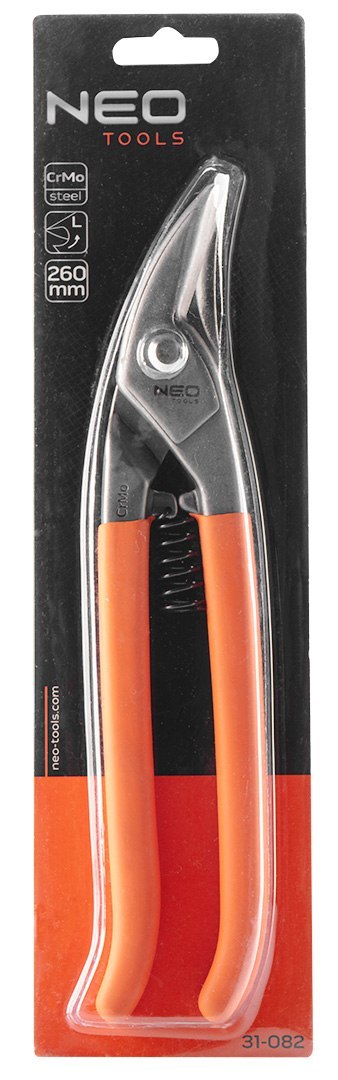 NOŻYCE DO BLACHY 260 MM, LEWE NOŻYCE DO BLACHY 260 MM, LEWE